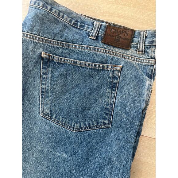 Vintage Chaps Ralph Lauren Jeans 90s Straight Size 54X32 - Picture 2 of 5